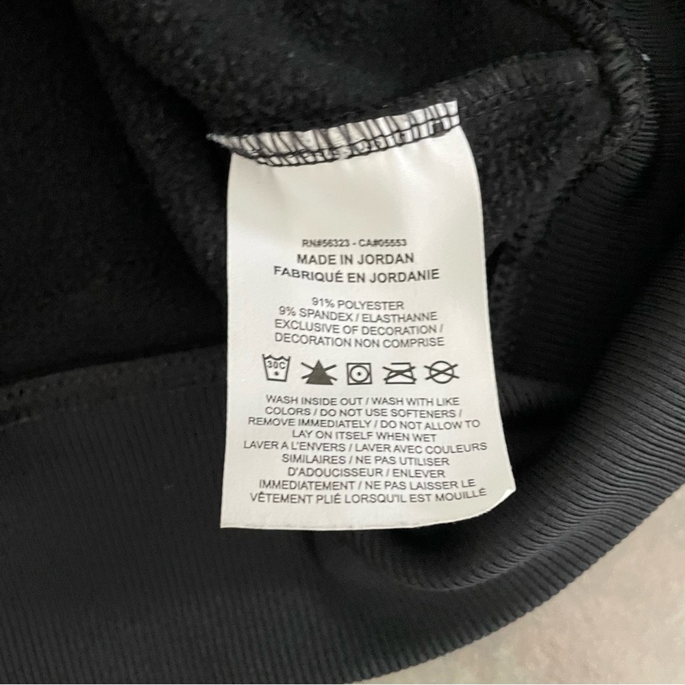 Nike Therma-FIT Women's Black/Grey‎ Fleece Training Hoodie (DD5205-010) Size L - Picture 4 of 6